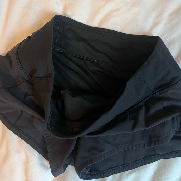 black lululemon shorts - Picture 2 of 4